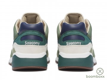 Saucony shadow 6000 beige green s70945 2 sneaker achterkant