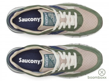 Saucony shadow 6000 beige green s70945 2 sneaker bovenkant