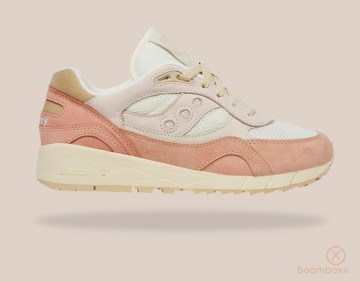 Saucony shadow 6000 crafted off white peach s60882 2 sneaker boomboxx artist impression