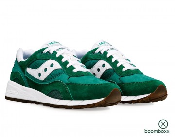 Saucony shadow 6000 green white 70802 1 sneaker pair