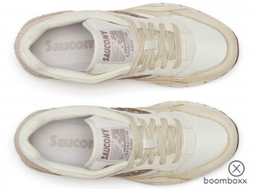 Saucony shadow 6000 sand taupe s60946 2 sneaker pair bovenkant