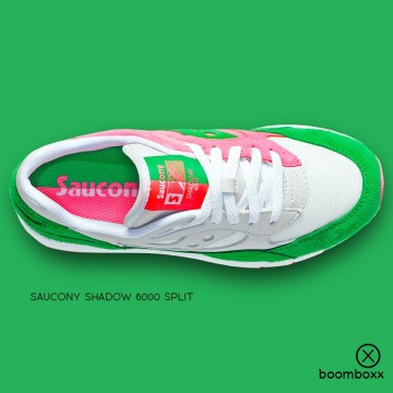 Saucony shadow 6000 split green white s707512 insta 4
