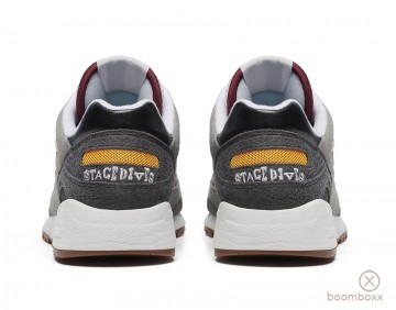 Saucony shadow 6000 white grey stage dives s70903 3 sneaker pair backside