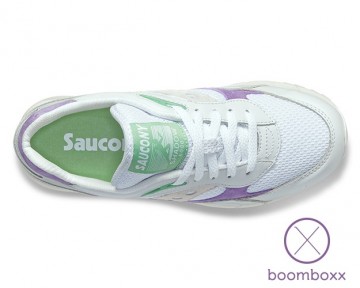 Saucony shadow 6000 white purple sneaker s607651 ontop