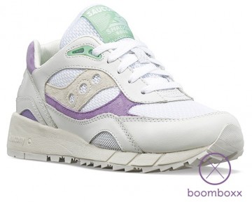 Saucony shadow 6000 white purple sneaker s607651 side