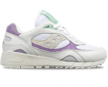 Saucony shadow 6000 white purple sneaker s607651