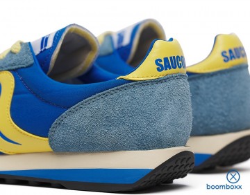 Saucony trainer 80 original blue mustard s70883 1 pair zoom 3