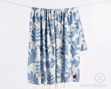 Slowtide hele cream turkish blanket sttb010 full