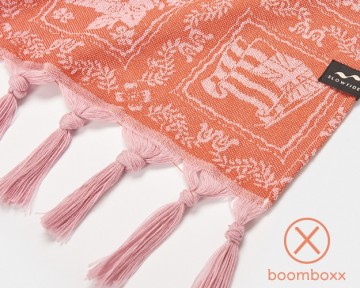 Slowtide laihana turkish towel red st882 zoom 2