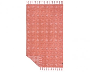 Slowtide laihana turkish towel red st882