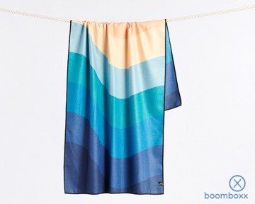 Slowtide shores premium beach towel multi stwv005 line