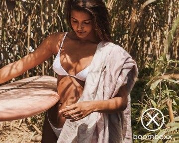 Slowtide tarovine rose turkish towel st341 fotoshoot 2