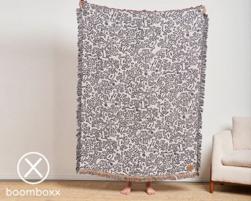 Slowtide x keith haring breakers trapesty blanket fotoshoot 4 st858