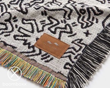 Slowtide x keith haring breakers trapesty blanket zoom  st858