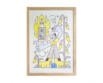 Spicy riso print bij maxim de gilder