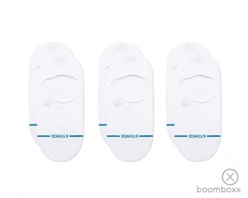 Stance icon no show 3 pack white m145a19gpk wht pairs