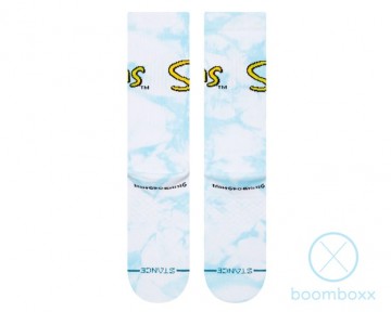 Stance intro the simpsons socks a556a22int pair flat 2