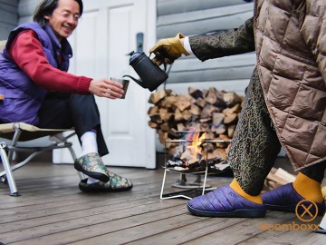 Subu nannen f line day botanical sn 074 pantoffel fotoshoot