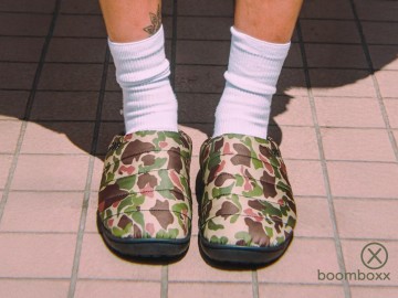 Subu originals f line camo duck sb 534 pantoffel fotoshoot