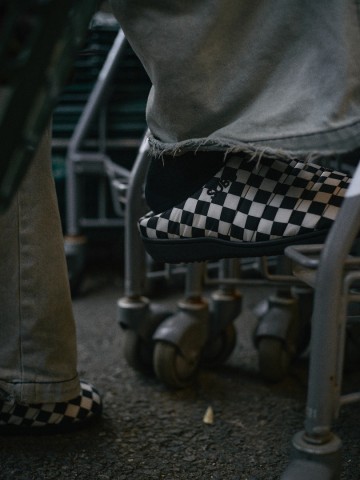 Subu originals f line checkers sb 362 pantoffel fotoshoot 4