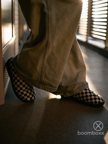 Subu originals f line checkers sb 362 pantoffel fotoshoot test lang