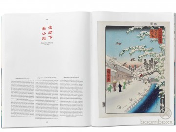 Taschen hiroshige one hundred famous views of edo 9783836593083 boek foto 10