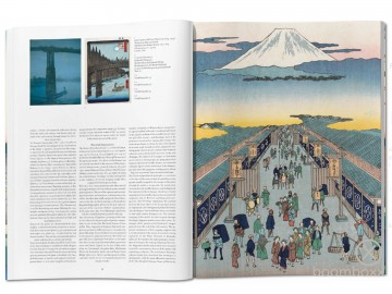 Taschen hiroshige one hundred famous views of edo 9783836593083 boek foto 3
