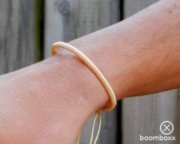 Tibetan templa touw armband champagne fotoshoot