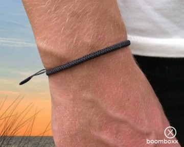 Tibetan temple armband zwart tbt01blk fotoshoot