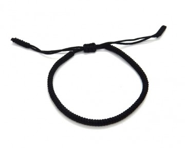 Tibetan temple armband zwart tbt01blk