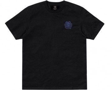 Tin year anniversary t shirt black light blue bmbxx24tinblk