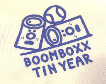 Tin year anniversary t shirt off white light blue bmbxx24tinffw zoom