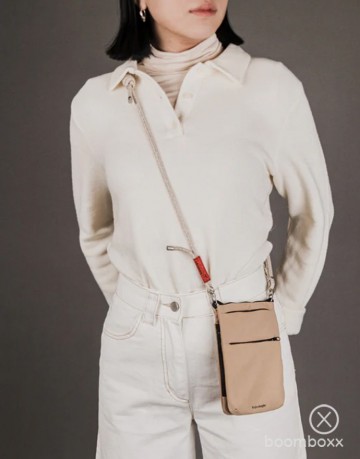 Topologie 6mm rope strap beige melange tp wst r06 bem 00 fotoshoot