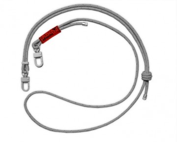 Topologie 6mm rope strap slate reflective tp wst r06 str 00 0