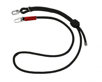 Topologie 8mm rope strap black lattice tp wst r08 bkl 00