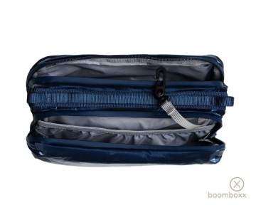 Topologie bottle sacoche medium marine blue metalic tp wba bs2 mbe 48 open