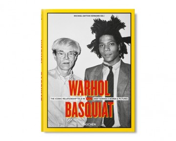 Warhol on basquiat book 978 3 8365 2523 7 cover