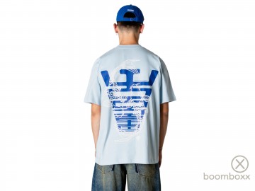 Woodbird baine carp t shirt dusty blue 2626 400 fotoshoot 2