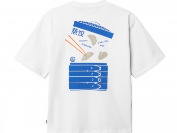 Woodbird beam dump tshirt white 2616 400