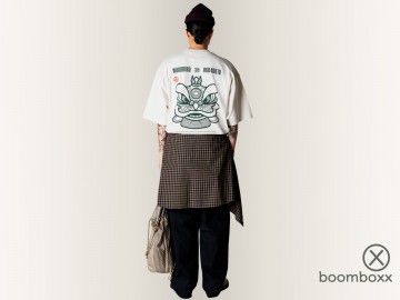 Woodbird beam lion t shirt off white 2616 404 fotoshoot