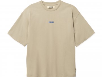 Woodbird beam lion t shirt stone 2616 404