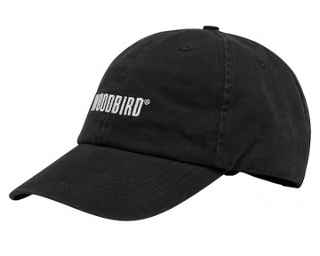 Woodbird core twill cap black white 5715387335847