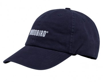 Woodbird core twill cap navy 5715387123840