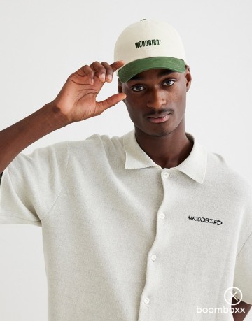 Woodbird core twill cap offwhite army 5715387250799 fotoshoot 3