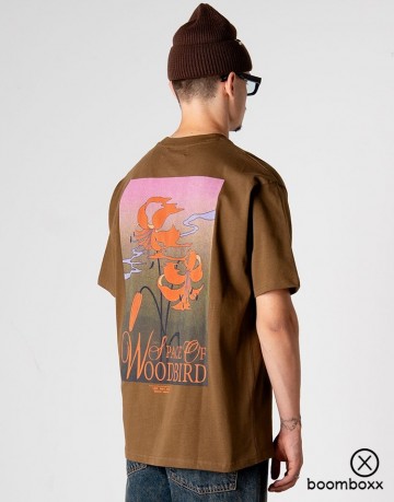 Woodbird wbbaine flower tee dark brown 2536 407 fotoshoot 2