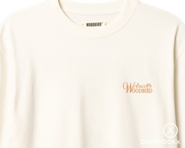 Woodbird wbbaine flower tee off white 2536 407 voorkant zoom