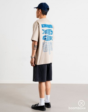 Woodbird wbbaine kind tee taupe brown 2526 405 fotoshoot