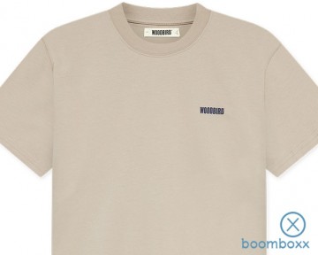 Woodbird wbbaine kind tee taupe brown 2526 405 voorkant zoom