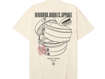 Woodbird wbbaine nopa t shirt off white 2626 401 achterkant