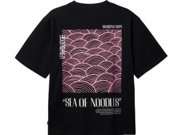 Woodbird wbbaine sea t shirt zwart 2616 401 achterkant